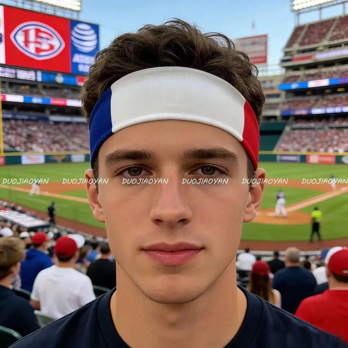 2026 National Flag Football Sports Headband - عصبة رأس رياضية لكرة القدم 2026