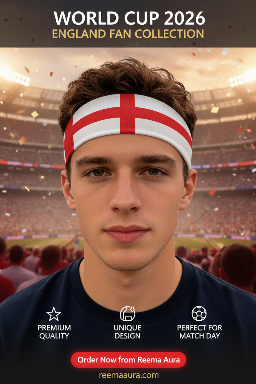 2026 National Flag Football Sports Headband - عصبة رأس رياضية لكرة القدم 2026