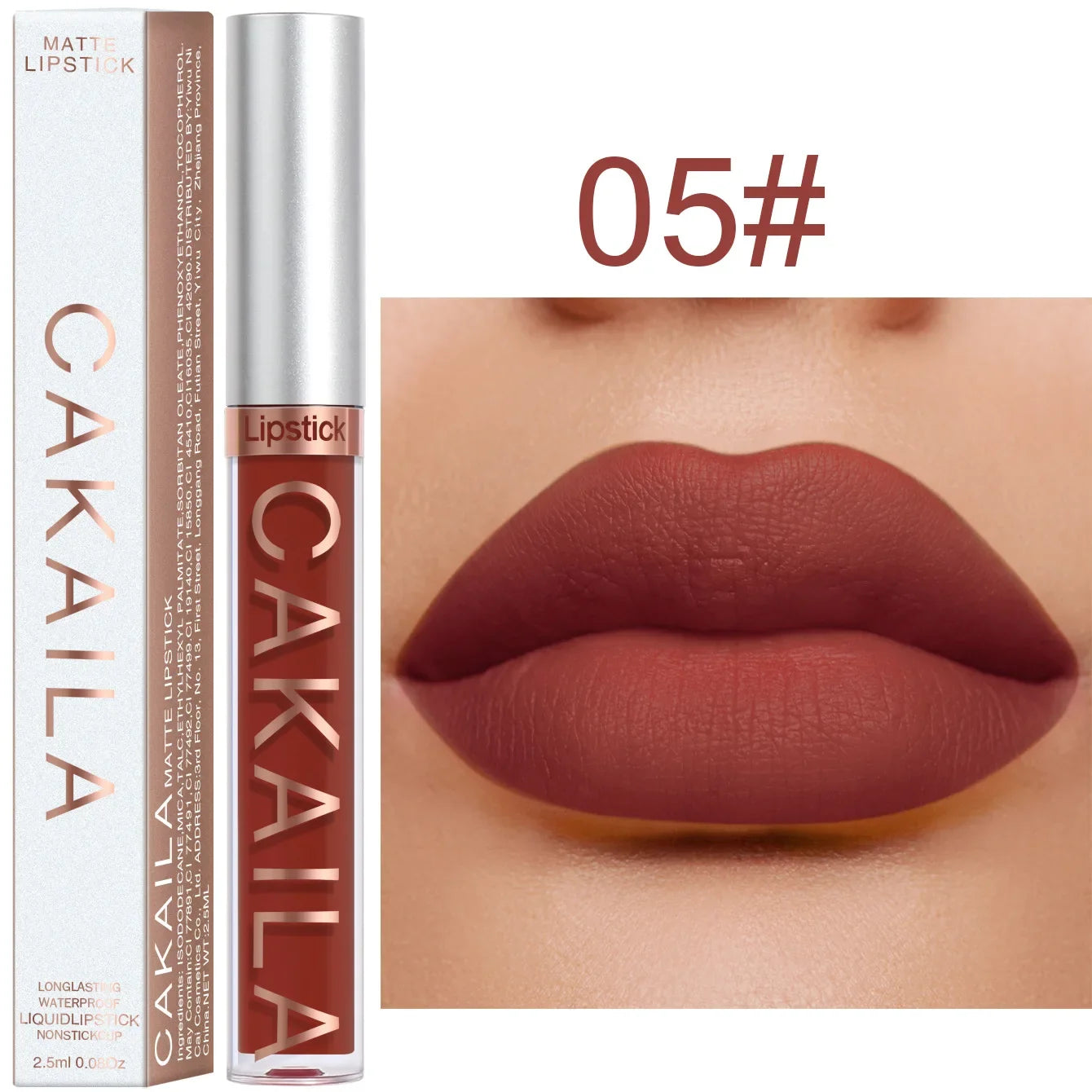 Sexy Long Lasting Velvet Matte Lip Gloss Liquid Lipstick Lip Makeup Women Beauty Red Nonstick Cup Waterproof Lip Gloss