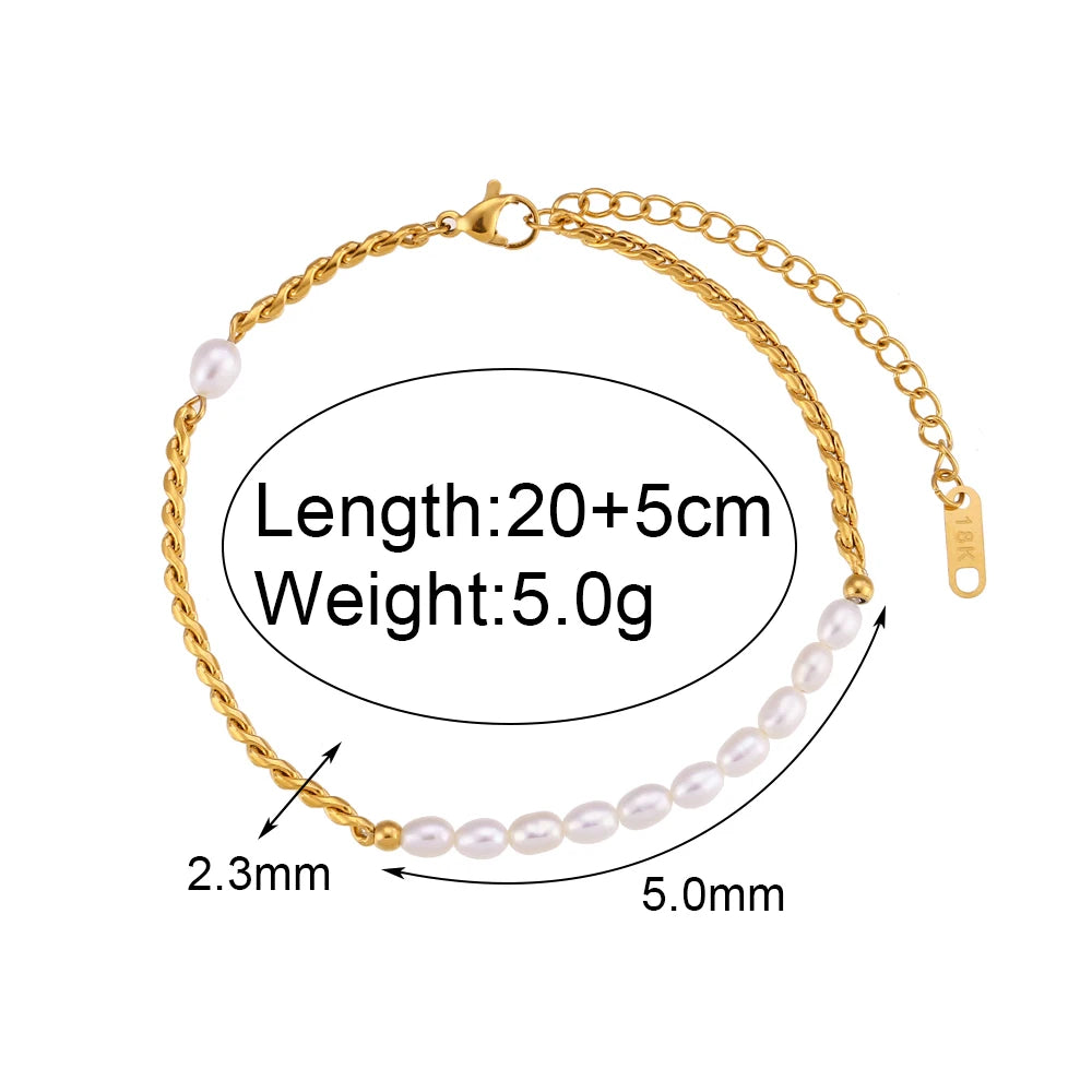 E.B.belle Blingbling Zircon Cubic Zirconia Tennis Chain Anklets Leg Bracelets For Woman Stainless Steel Bracelet On the Leg