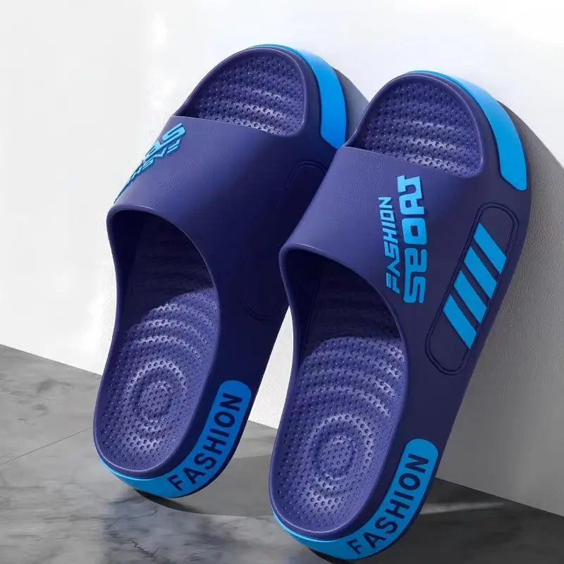 Men's Professional Design Large Size Eva Slippers Trendyy Student Couple Slippers Outdoor Wear Non-Slip Slippers Women's Summer