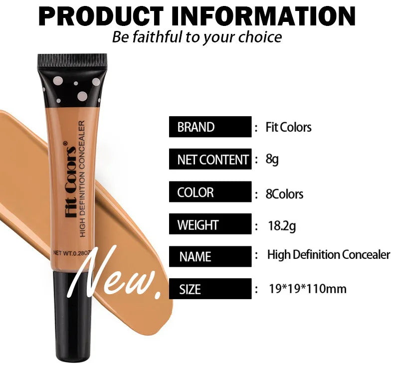 Face Make Up Concealer  Acne Contour Palette Makeup Contouring Foundation Waterproof Full Cover Dark Circles Cream