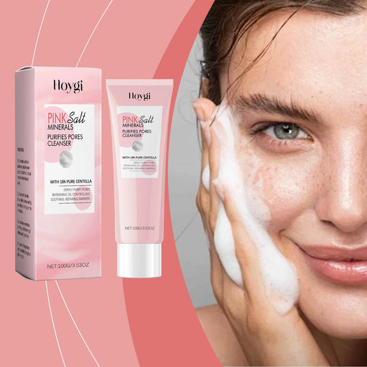 Pore-Cleansing Facial Cleanser - Cleanses Facial Impurities, Leaves Skin Non-Tight, Gentle and Moisturizing Facial Cleanser