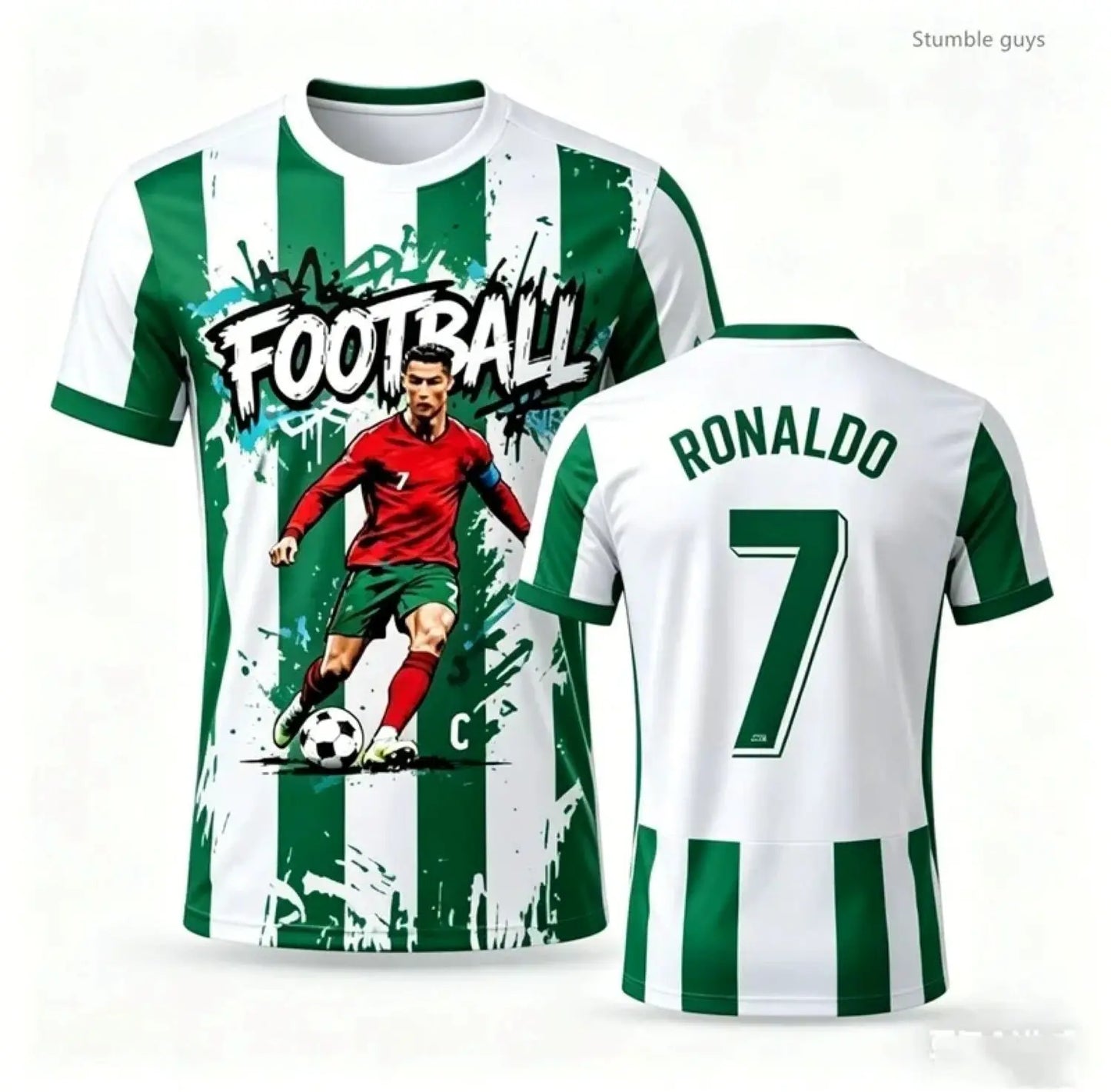 Men s Summer Soccer Jersey Hip Hop Style 7 Jersey Fashionable Plus Size Family Adult Kids Apparel Daily Outdoor Sportswear