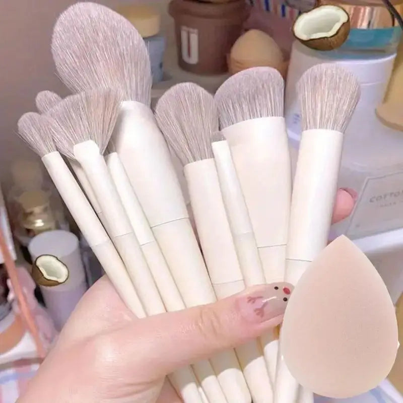 Soft Fluffy Makeup Brush Set