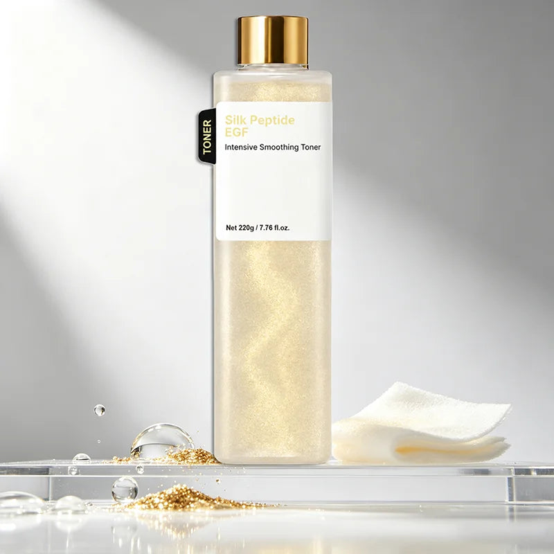 Silk Peptide EGF Intensive Smooth Facial Toner Moisturizing Soften The Skin Nourishing Revitalizing Skin Korea Skincare