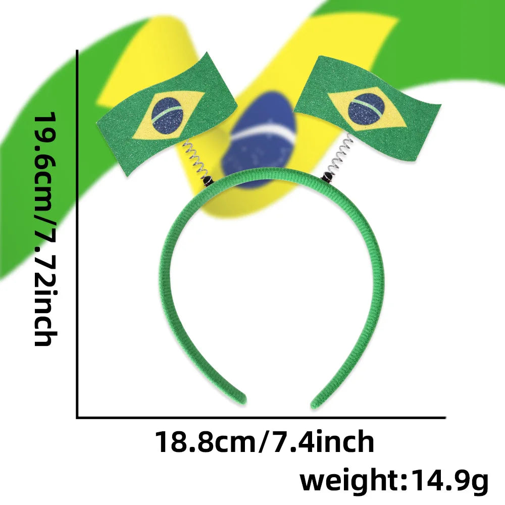 2026 World Football Festival National Flag Headband
