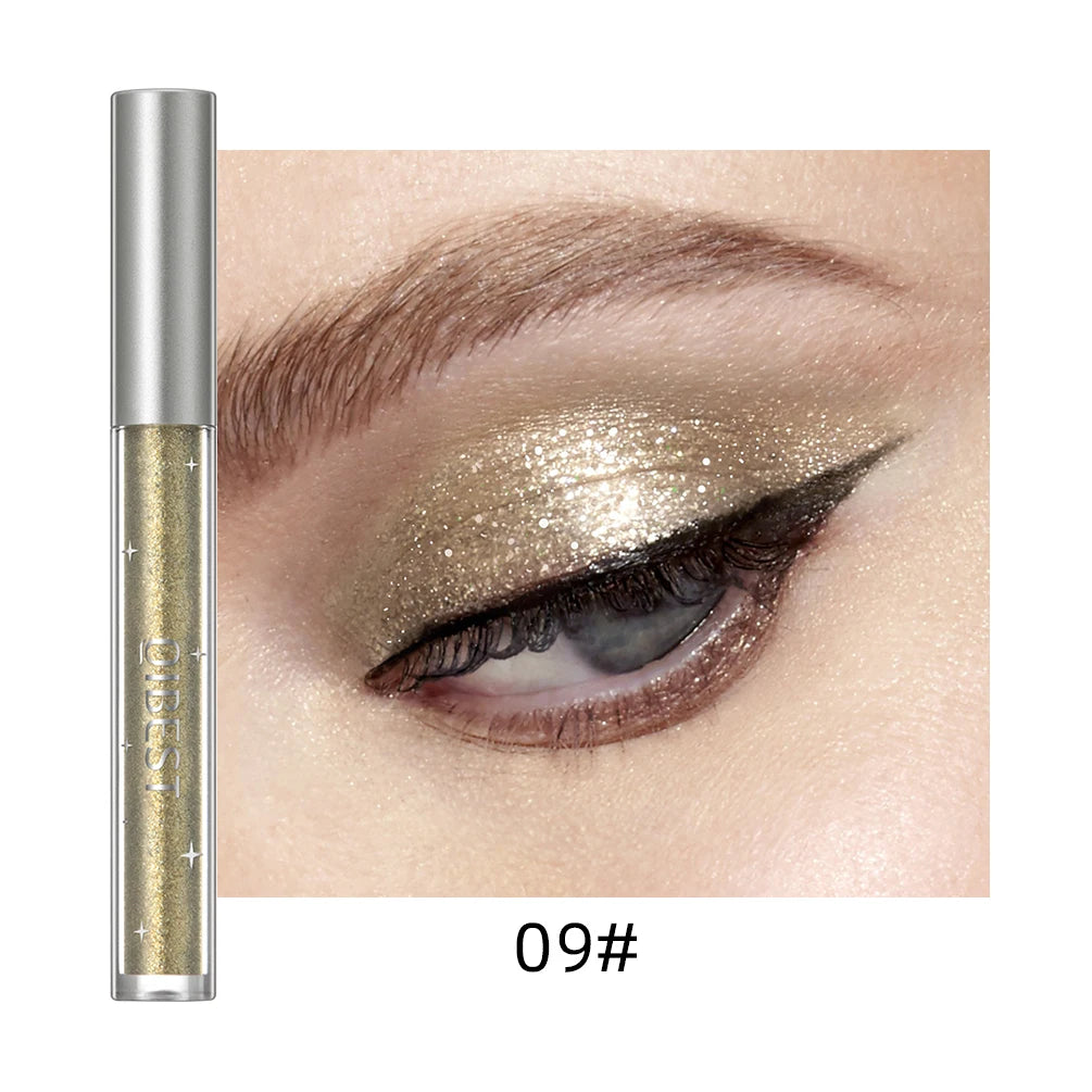 Diamond Shimmer Waterproof Liquid Glitter Eyeliner Eyeshadow Shiny Metallic Eyeliner Pen Eye Beauty Party Makeup Eye Shadow