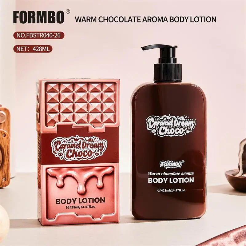 Cream Chocolate Fragrance Body Lotion Moisturize Smooth The Skin Non Greasy Long Lasting Fragrance Body Lotion Winter Body Care