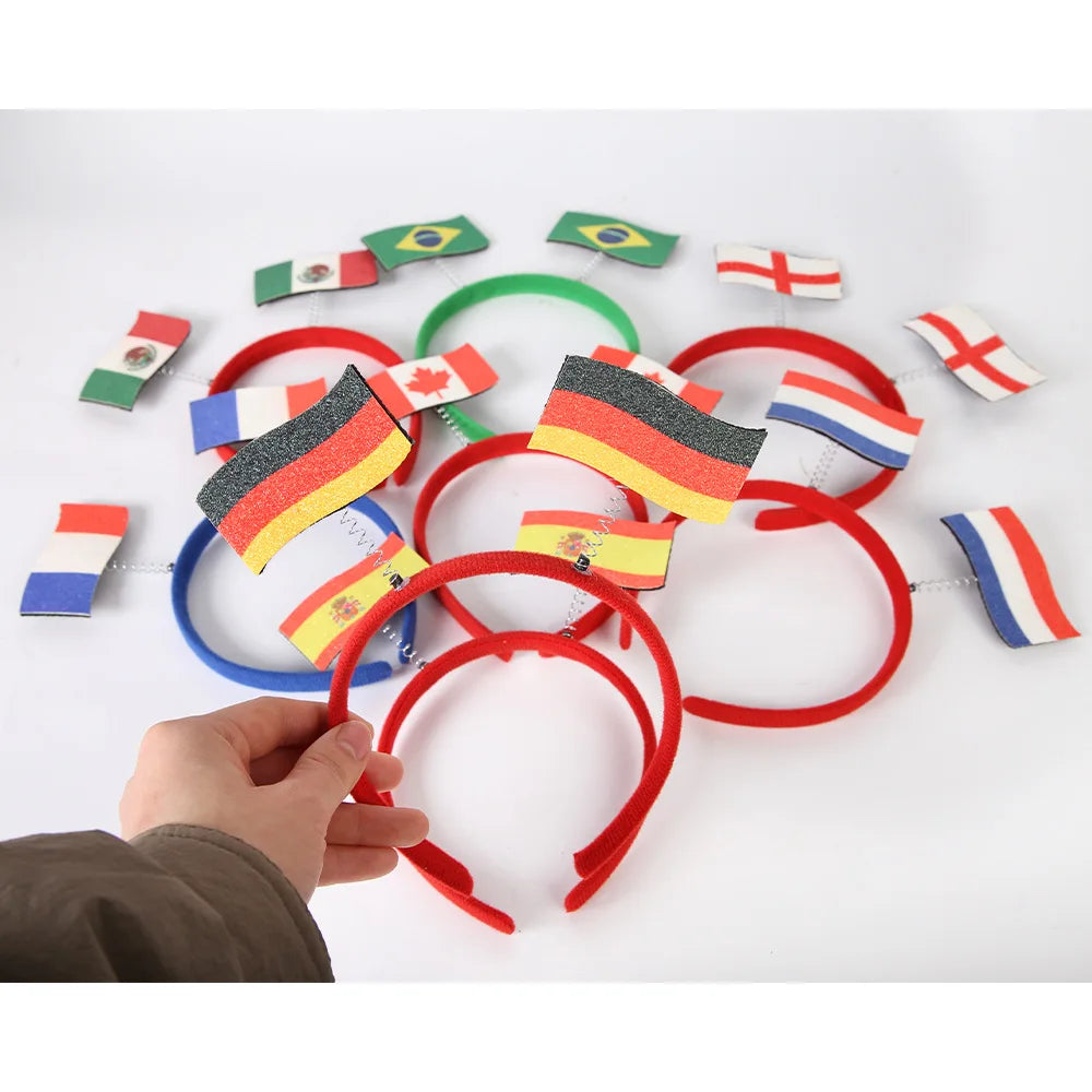 2026 World Football Festival National Flag Headband