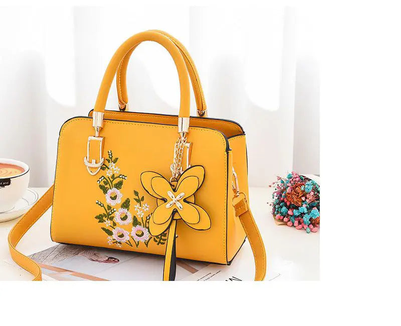 Women’s Large Capacity Shoulder & Crossbody Bag – Lychee Pattern PU Leather Bucket Style | حقيبة كتف وكروس نسائية كبيرة السعة – تصميم دلو من جلد صناعي بنقشة الليتشي