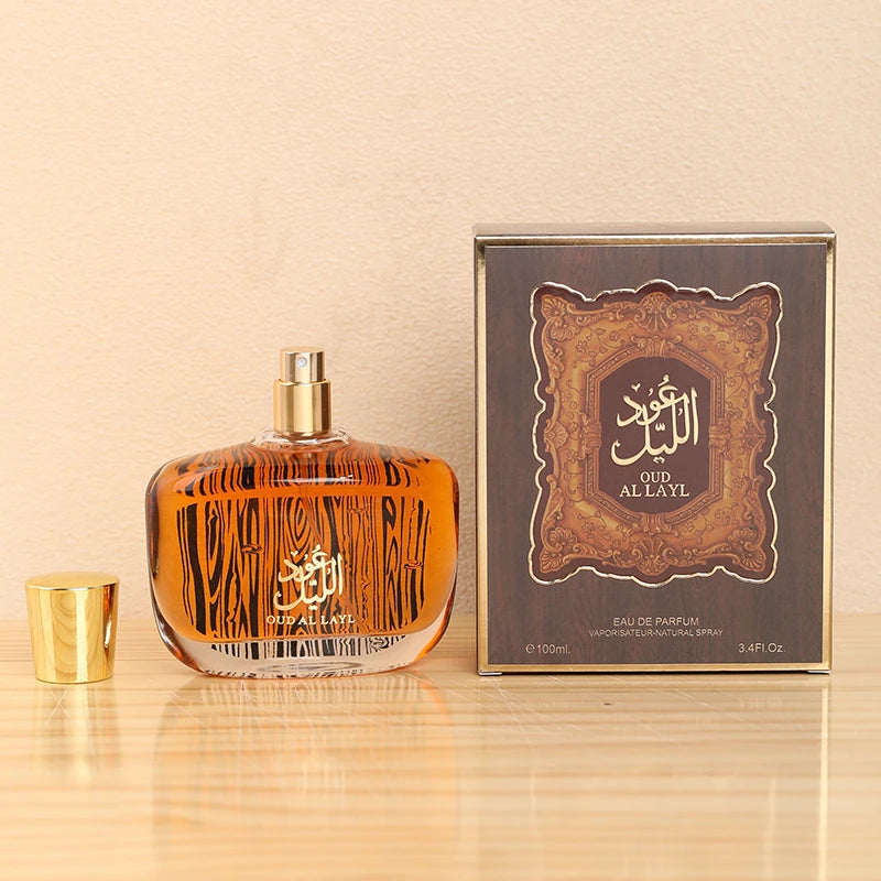 Fresh Scents With Oud Wood Men Sandalwood Perfume Lasting Oriental Perfume Warm Spicy Woody Luxury Brand Arabe Perfume