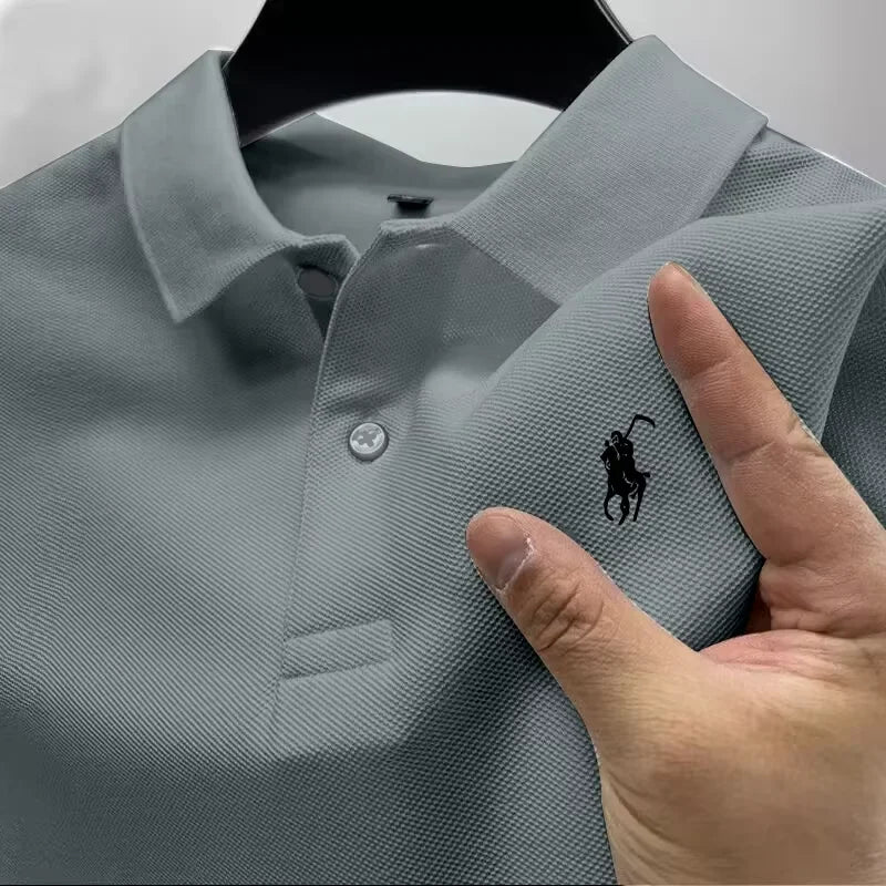 2026 Men’s Luxury Summer Polo T-Shirt – Casual Business Style