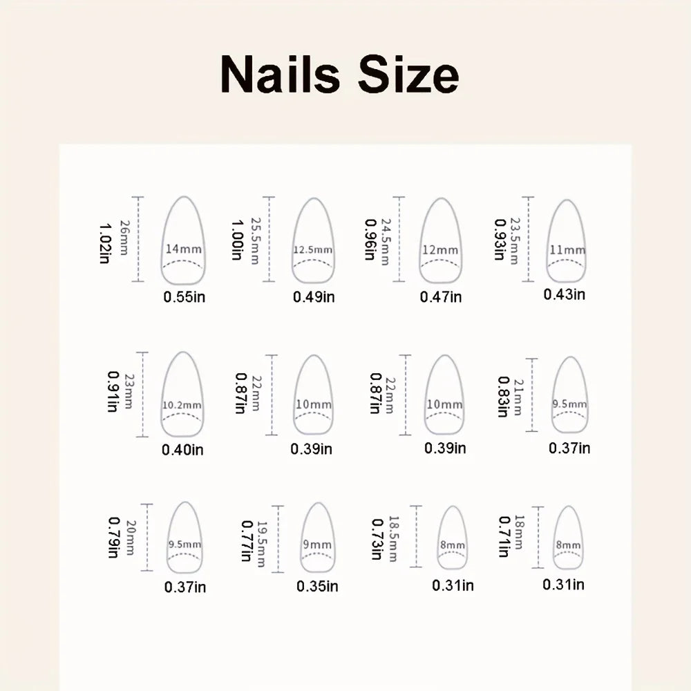 24pcs/set medium long fake nails square ballet nail tips glitters starry sky moon star feather design press on false nail art