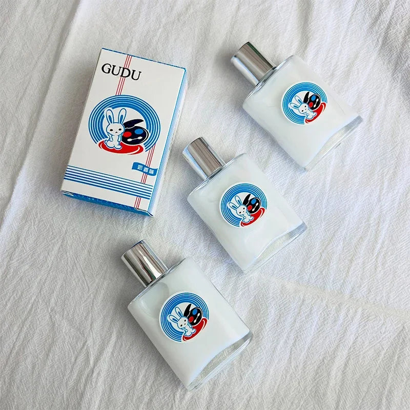 Popular Gudu Milk Scented Perfume A Must-try Creamy, Comforting Scents Perfume White Rabbit Candy Sugary Lactonic Perfume Spray