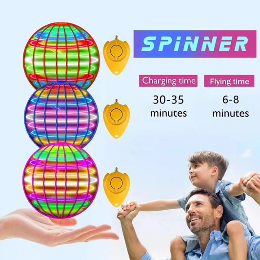 LED Flying Ball Cosmic Globe Toy