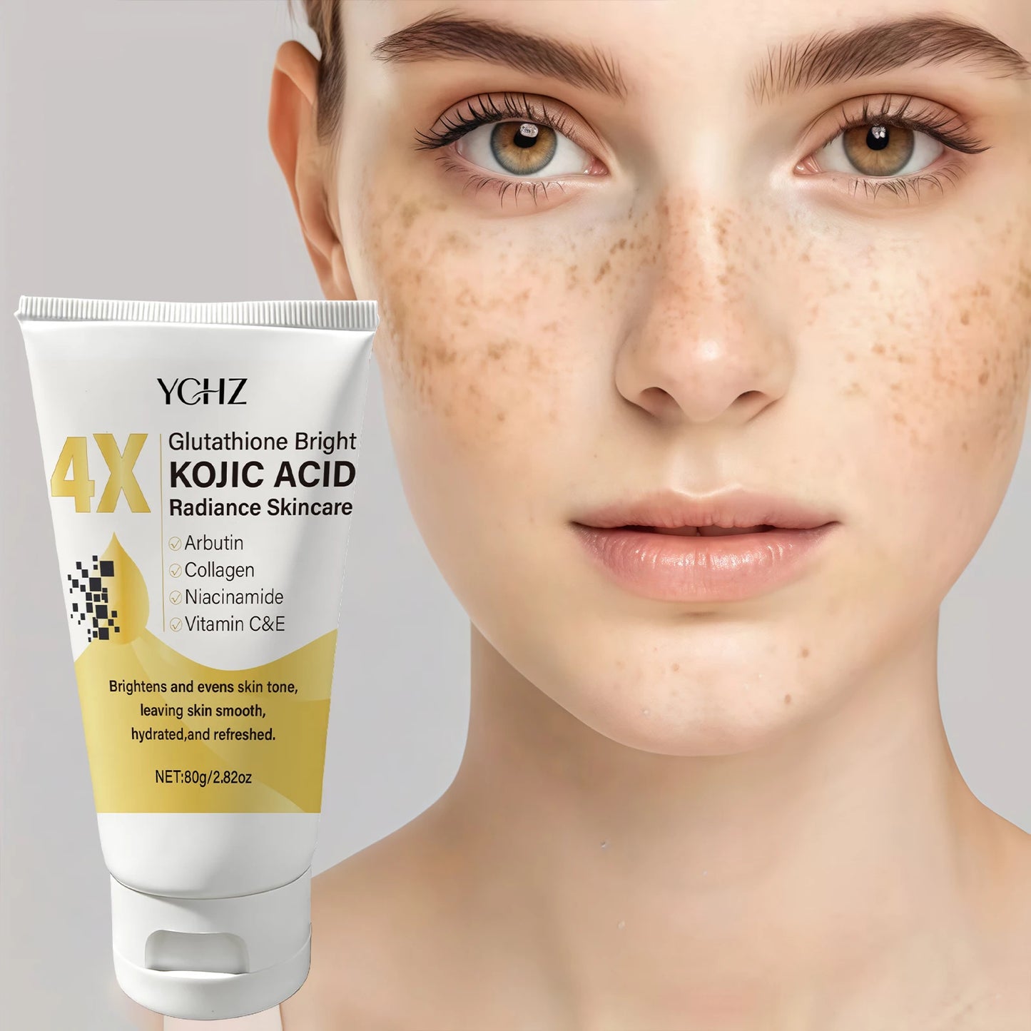Kojic Acid Brightening Face Cream – 80g