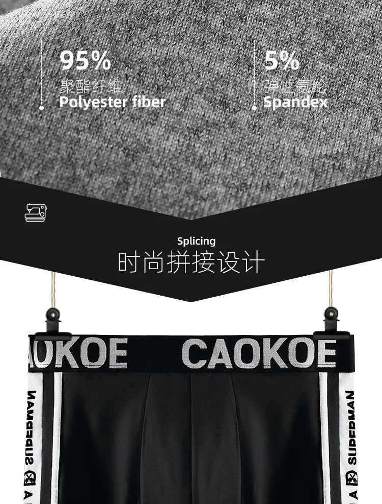 Men's Underwear Men's Boxer Briefs Comfortable Breathable Sexy Men's Shorts Solid Color Boxer Briefs Men Panties Shorts Cotton