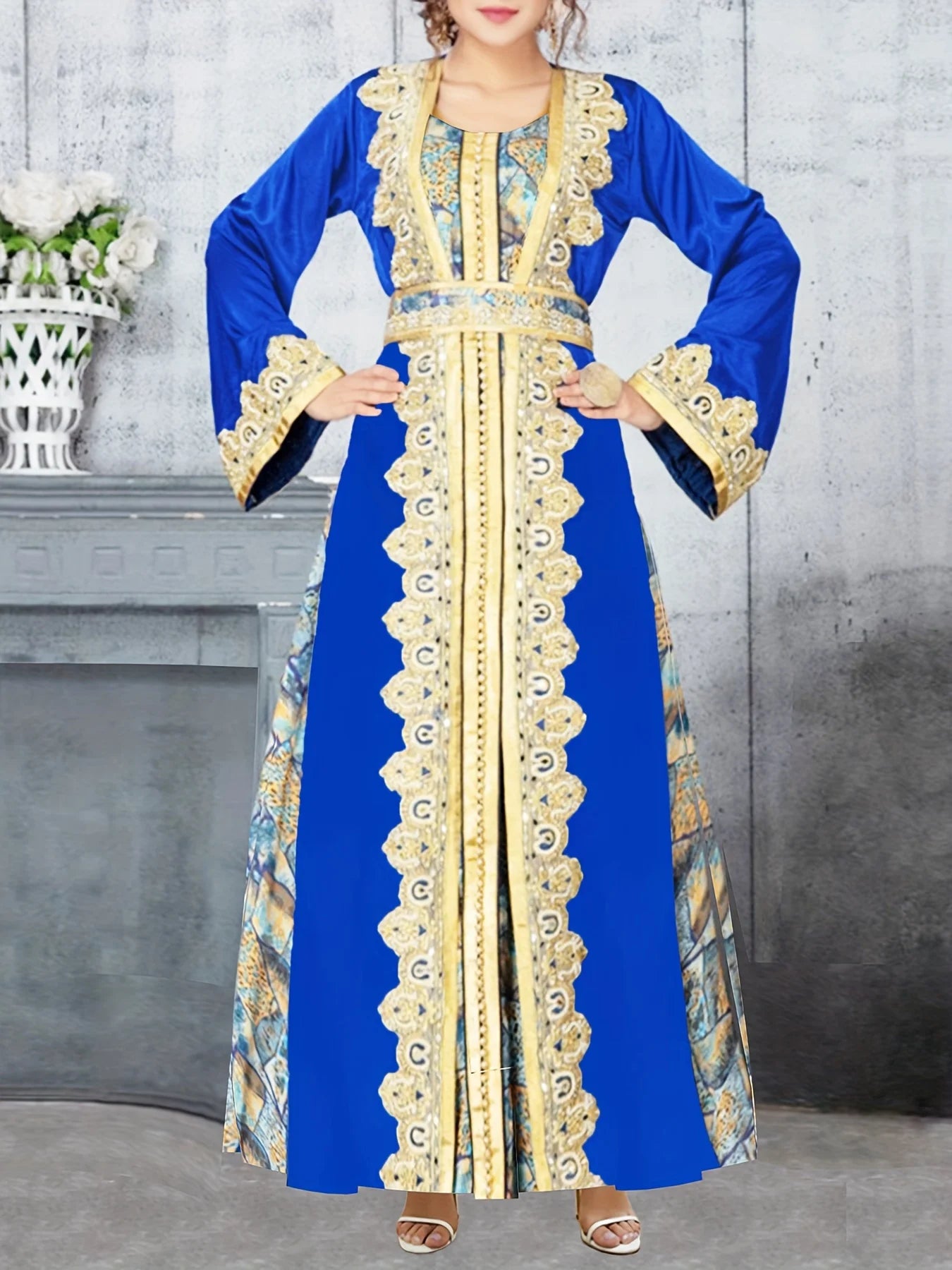 New arrival Spring and Summer New Plus-Size Women's Clothing, Middle Eastern Elegant