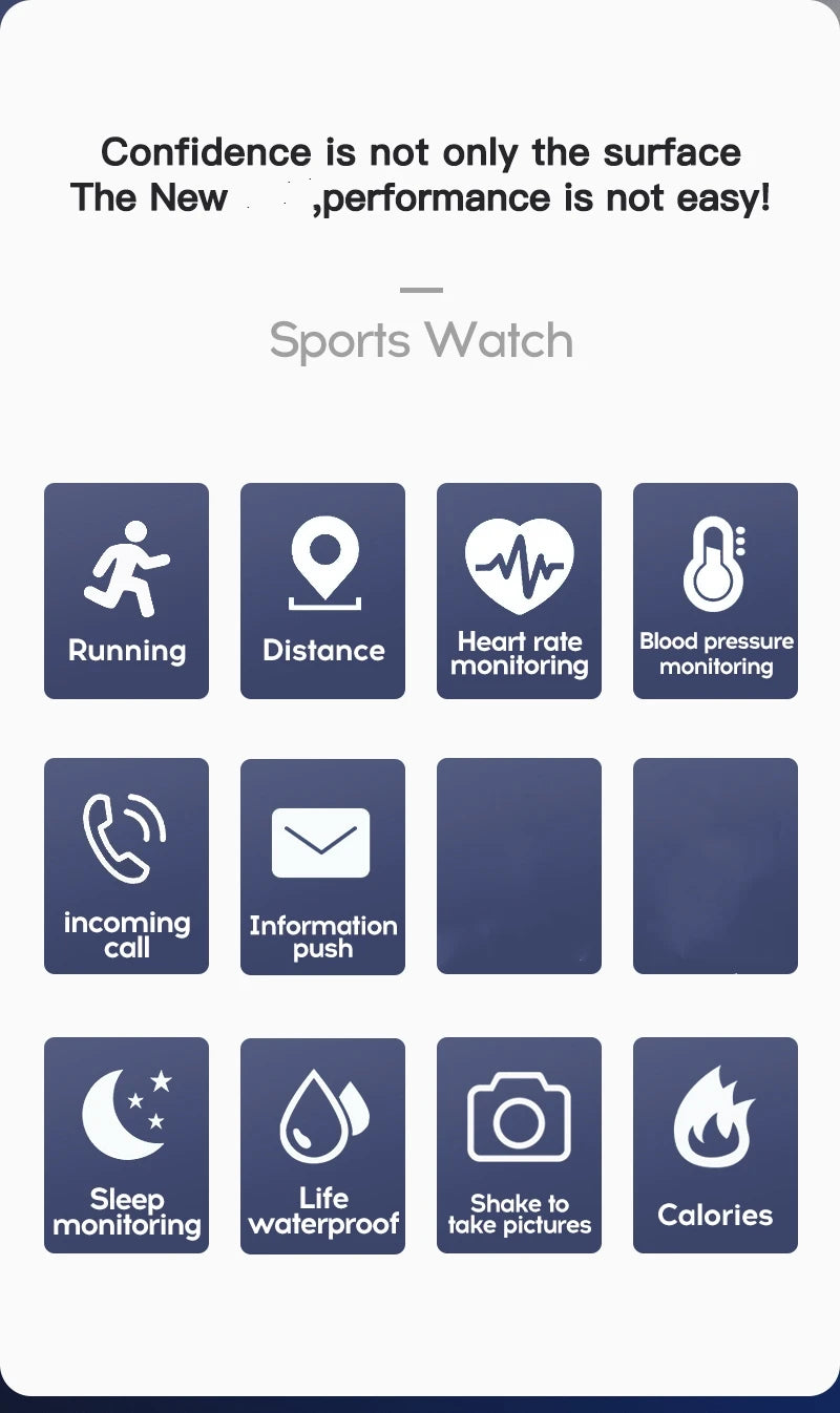 Bluetooth Smart Watches For Women Men Networked Phone Control Music Smartwatch Fitness Sports Bracelet Health Monitor Clock Y68