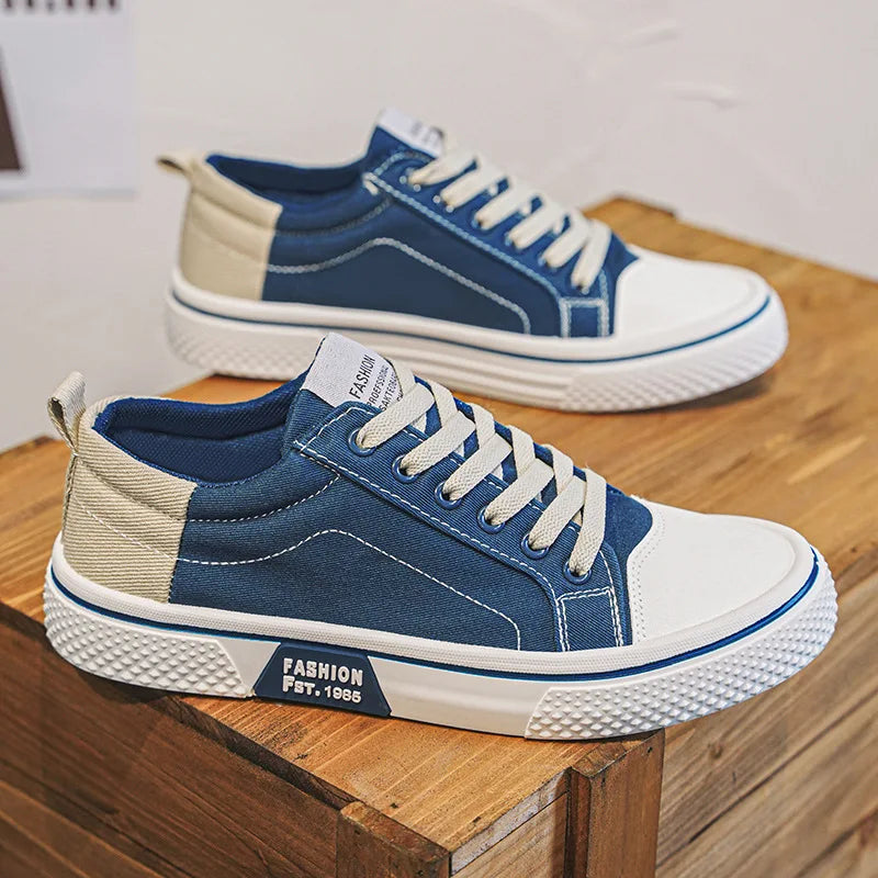 Fashion canvas casual shoes high-quality men's board shoes sports sneakers F8S6A10H