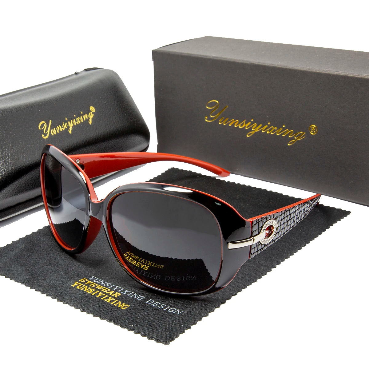 YSYX Women’s Polarized Sunglasses – Classic Vintage Big Frame Shades