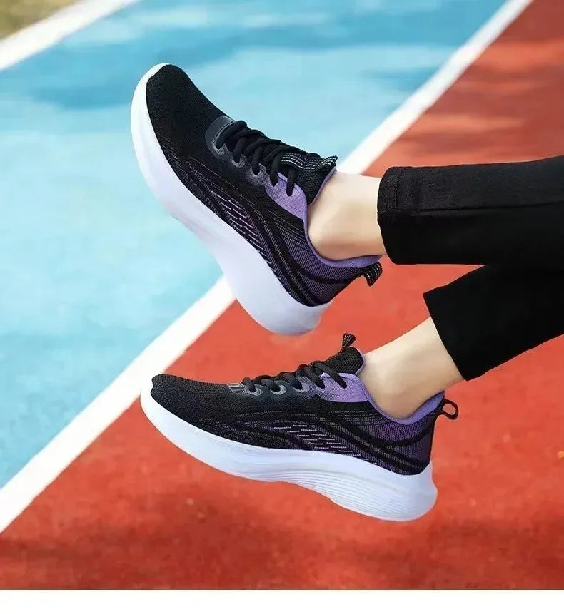 2024 Women’s Fashion Sneakers – Breathable Anti-Slip Running & Hiking Shoes | حذاء رياضي نسائي 2024 – شباشب تنفس مريحة مانعة للانزلاق للجري والمشي