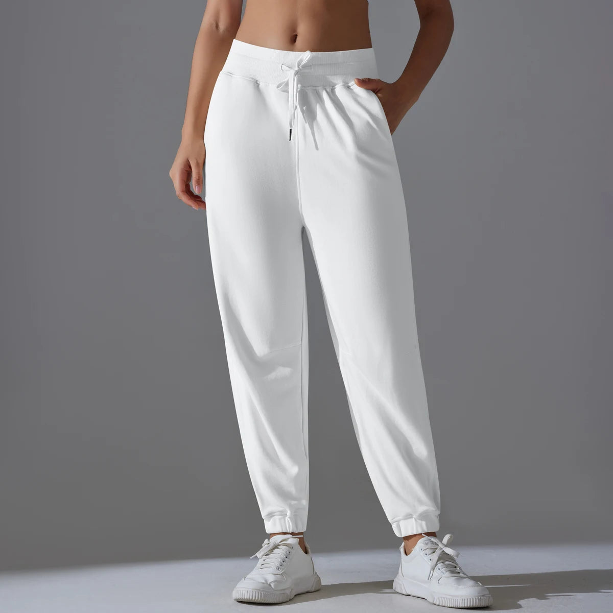 Women's Pants Soft Joggers Fitness Sweatpants Comfortable Trousers Womens Baggy Pants Woman Drawstring Four Seasons Sweatpants