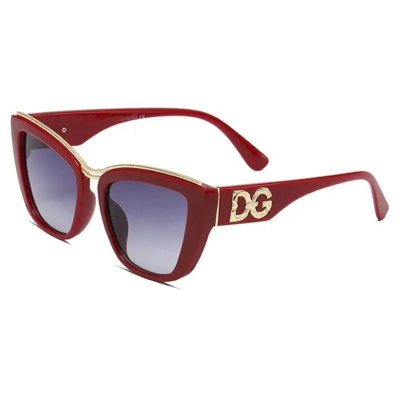 Large Frame Retro Women’s Sunglasses – European & American Style