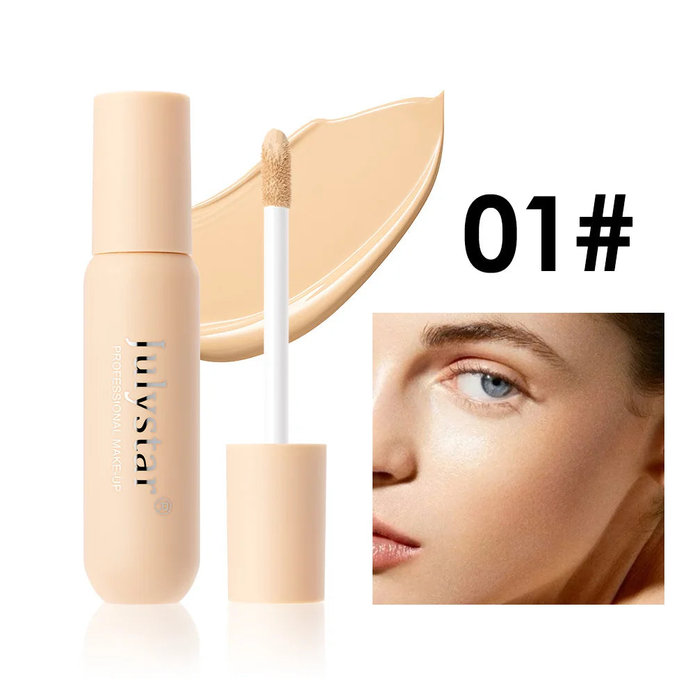6 Colors Liquid Concealer Full Coverage for Acne Scars Tattoo Body Face Waterproof Long Lasting Easy Blend Korean Make Up