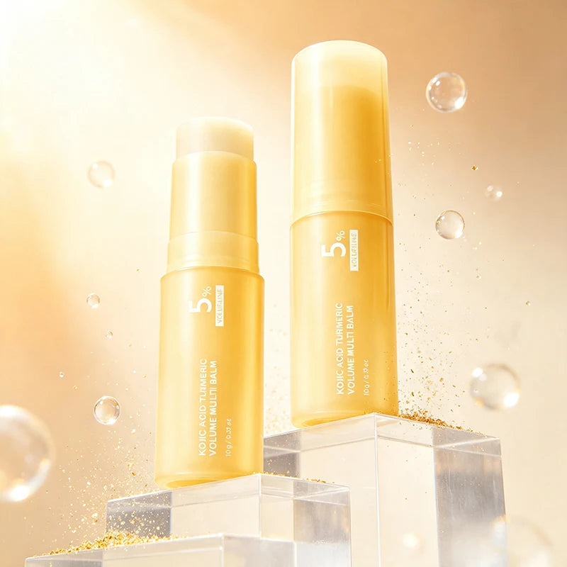 Kojic Acid Turmeric Essence Stick 10g PDRN Niacinamide Radiant Moisturizing Plumping Reduce Finelines Korean Daily Skincare