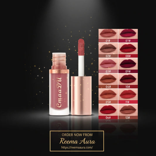 1pcs Waterproof Matte Velvet Lip Glaze Moisturizing Long Lasting Non-stick Cup Not Easy To Fade Lip Gloss Lipstick Makeup