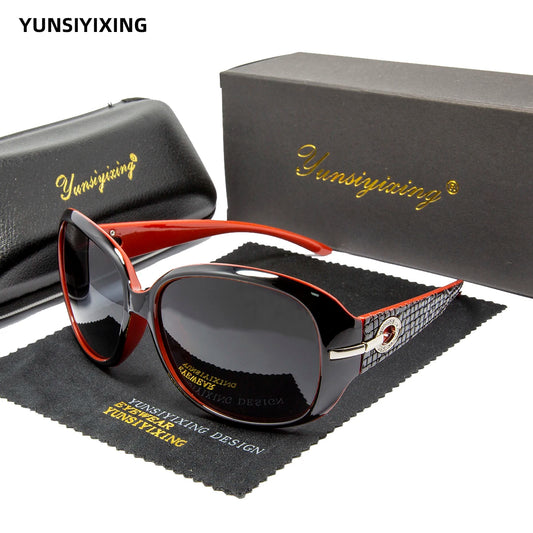 YSYX Women’s Polarized Sunglasses – Classic Vintage Big Frame Shades