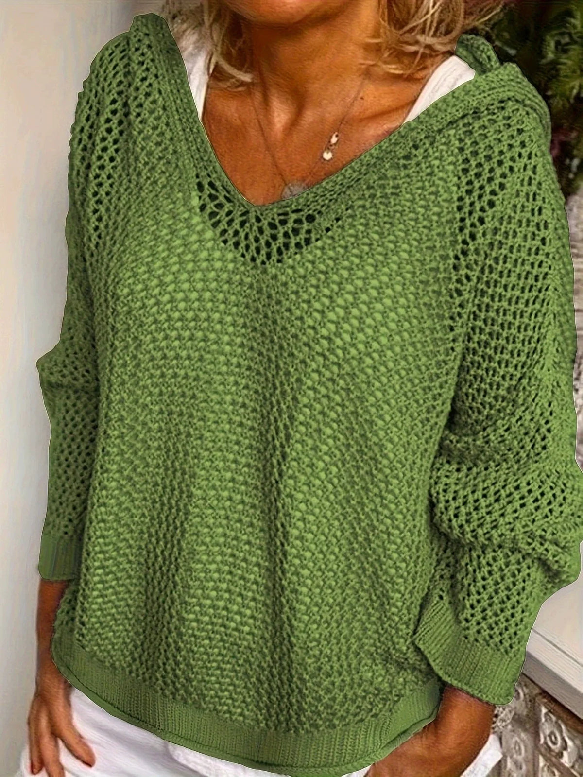 BKLD Loose T-Shirts Fashion Hooded Long Sleeve Tops Cover-Ups Clothes For Women Knitted Casual Top Tees Streetwear Solid Color