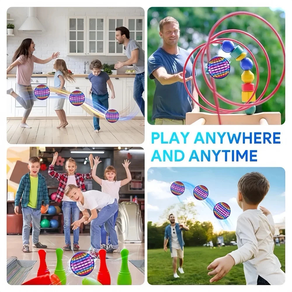 LED Flying Ball Cosmic Globe Toy