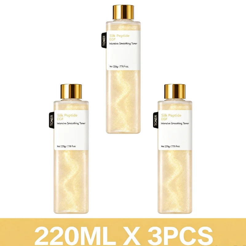 Silk Peptide EGF Intensive Smooth Facial Toner Moisturizing Soften The Skin Nourishing Revitalizing Skin Korea Skincare