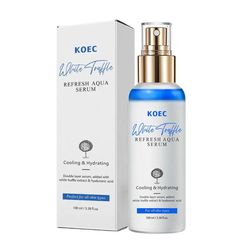 Natural White Truffle Extract Serum Spray 100ml Refreshing Niacinamide Panthenol Hydrating Moisturizing Pre Makeup Essence Mist
