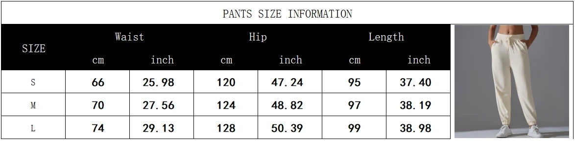 Women's Pants Soft Joggers Fitness Sweatpants Comfortable Trousers Womens Baggy Pants Woman Drawstring Four Seasons Sweatpants