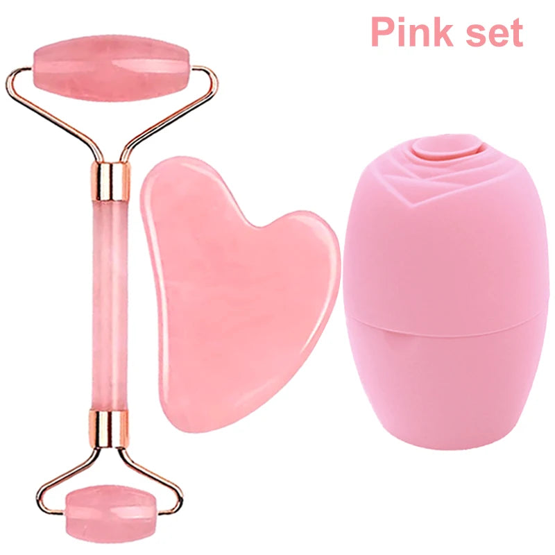 Facial Roller & Gua Sha Set