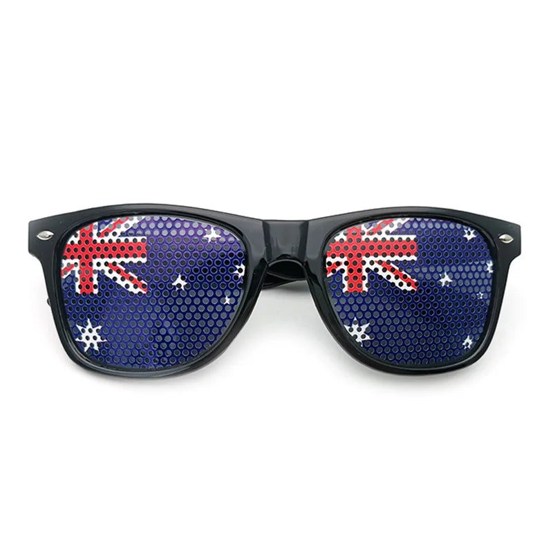 42 Countries Flag Fashion Sunglasses- نظارات شمسية بتصميم أعلام الدول