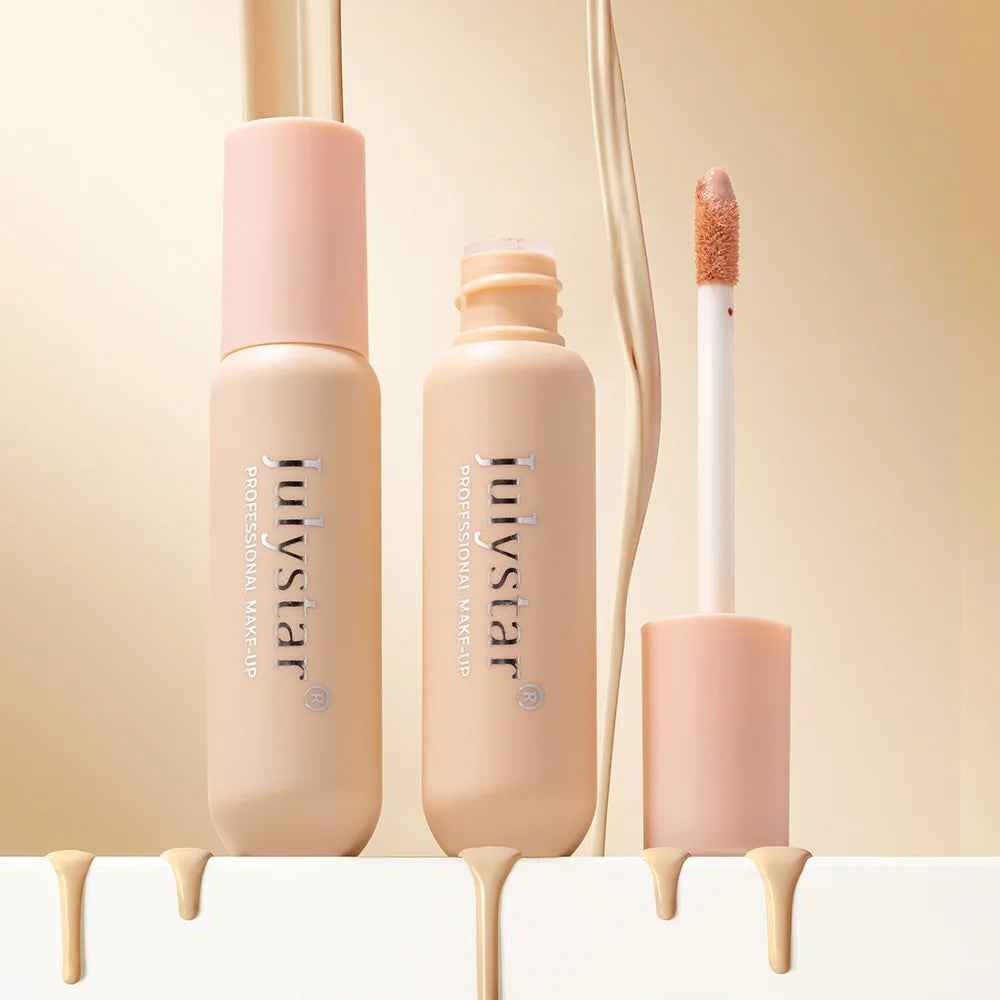 6 Colors Liquid Concealer Full Coverage for Acne Scars Tattoo Body Face Waterproof Long Lasting Easy Blend Korean Make Up