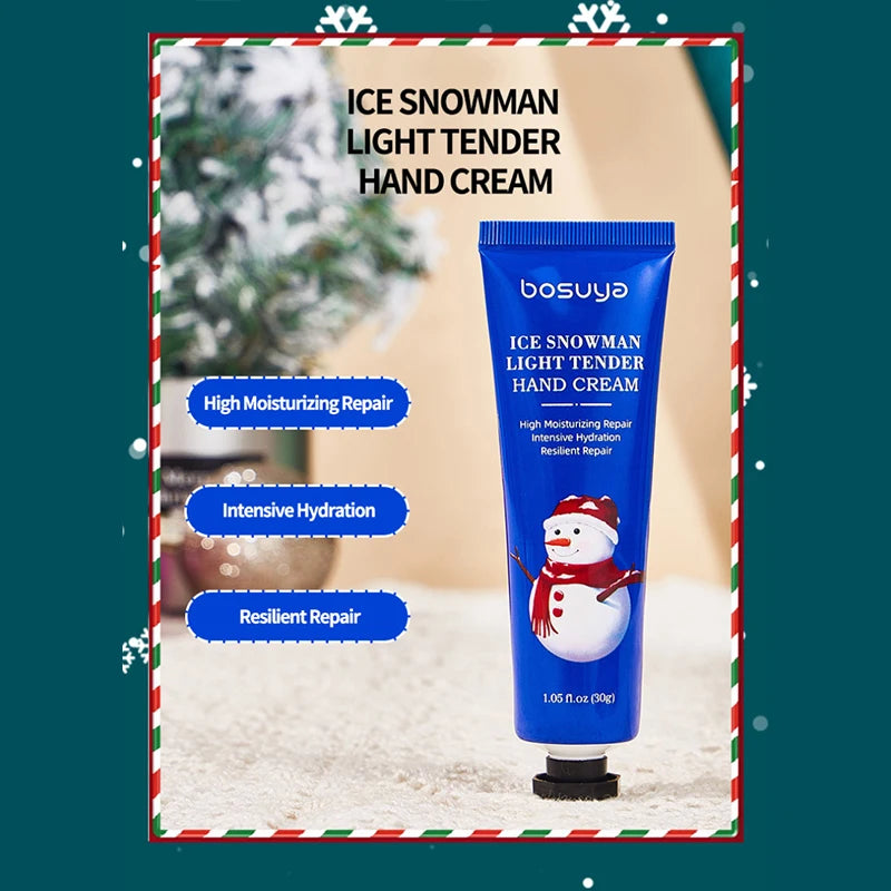 Vitamin E Avocado Moisturizing Hand Cream Christmas Hand Cream Sachet Set Hydrate Non‑greasy For Dry Skin Holiday Gift