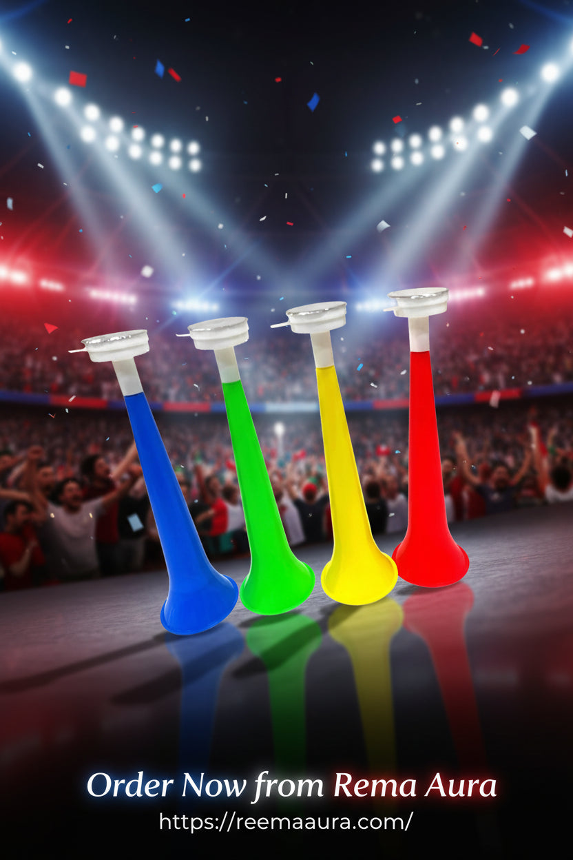 Football Fan Cheer Horn – Vuvuzela Trumpet - بوق تشجيع كرة القدم للمشجعين