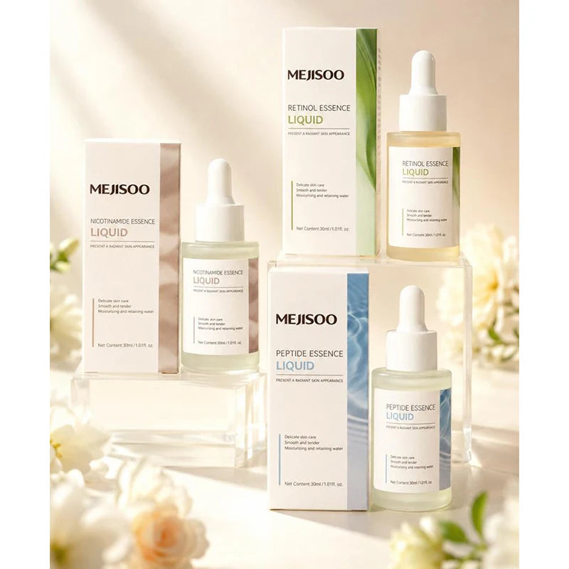 Retinol Nicotinamide Essence 30ml Centella Asiatica Gentle Repair And Moisturizing Soothing  Radiant Skin Daily Skin Care Serum