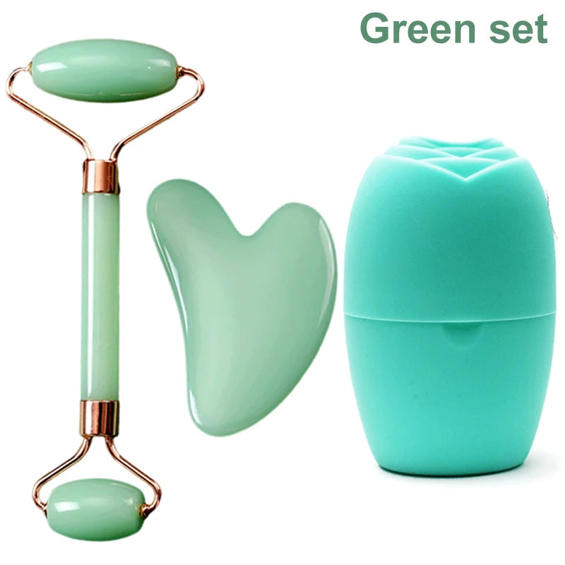 Facial Roller & Gua Sha Set