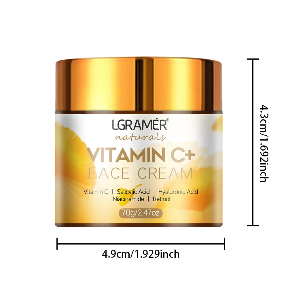 Vitamin C & Retinol Face Cream – Brightening & Firming Skincare