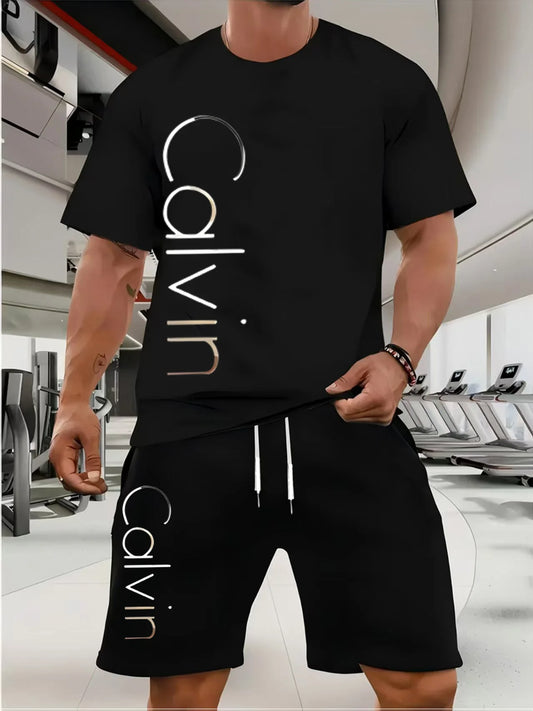 The new high-end men's 2025 suit features a casual color combination and a novel summer outfit