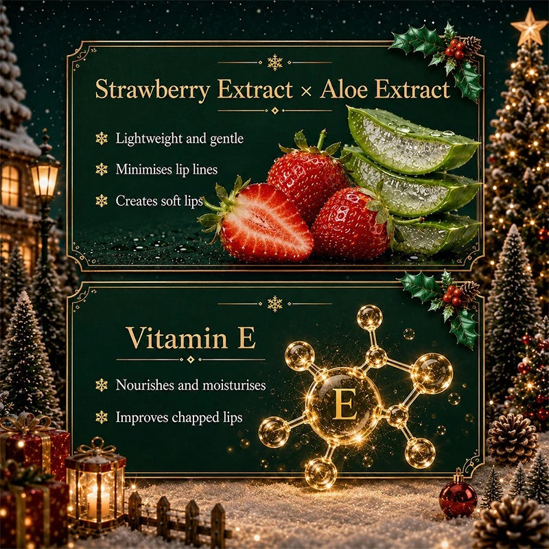 Vitamin E Avocado Moisturizing Hand Cream Christmas Hand Cream Sachet Set Hydrate Non‑greasy For Dry Skin Holiday Gift