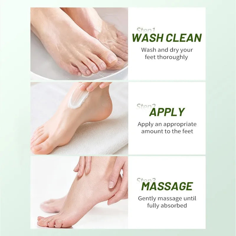 Tea Tree Oil Moisturizing Foot Cream 55g Aloe Vera Soothe Nourishing Smoothing Dry Heels Hydrate And Non-sticky Foot Care