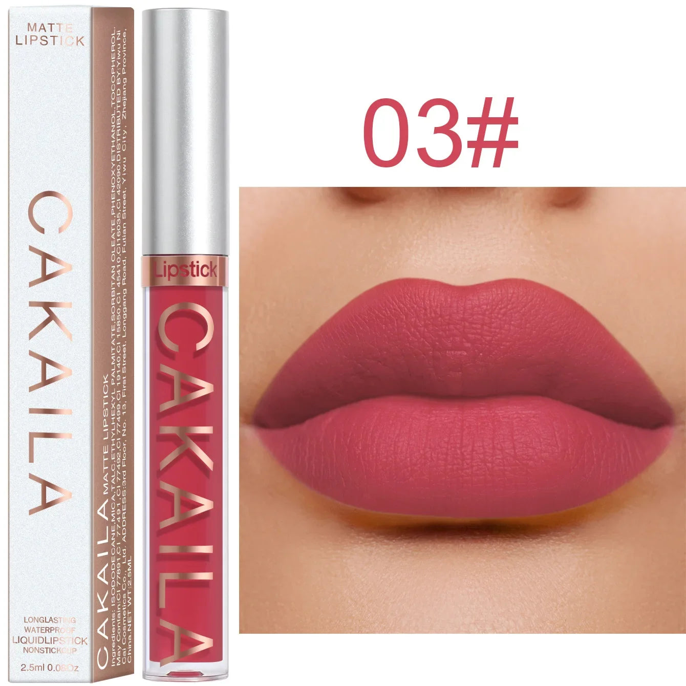 Sexy Long Lasting Velvet Matte Lip Gloss Liquid Lipstick Lip Makeup Women Beauty Red Nonstick Cup Waterproof Lip Gloss